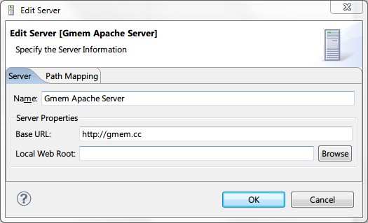 eclipse-php-server-cfg